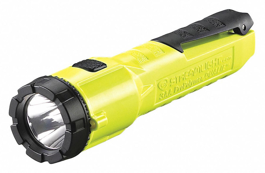 Handheld Flashlight Polymer Yellow 245lm
