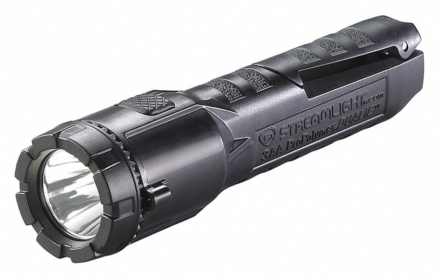 Handheld Flashlight Polymer Black 245lm