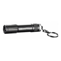 Keychain Flashlight Aluminum Black 20lm