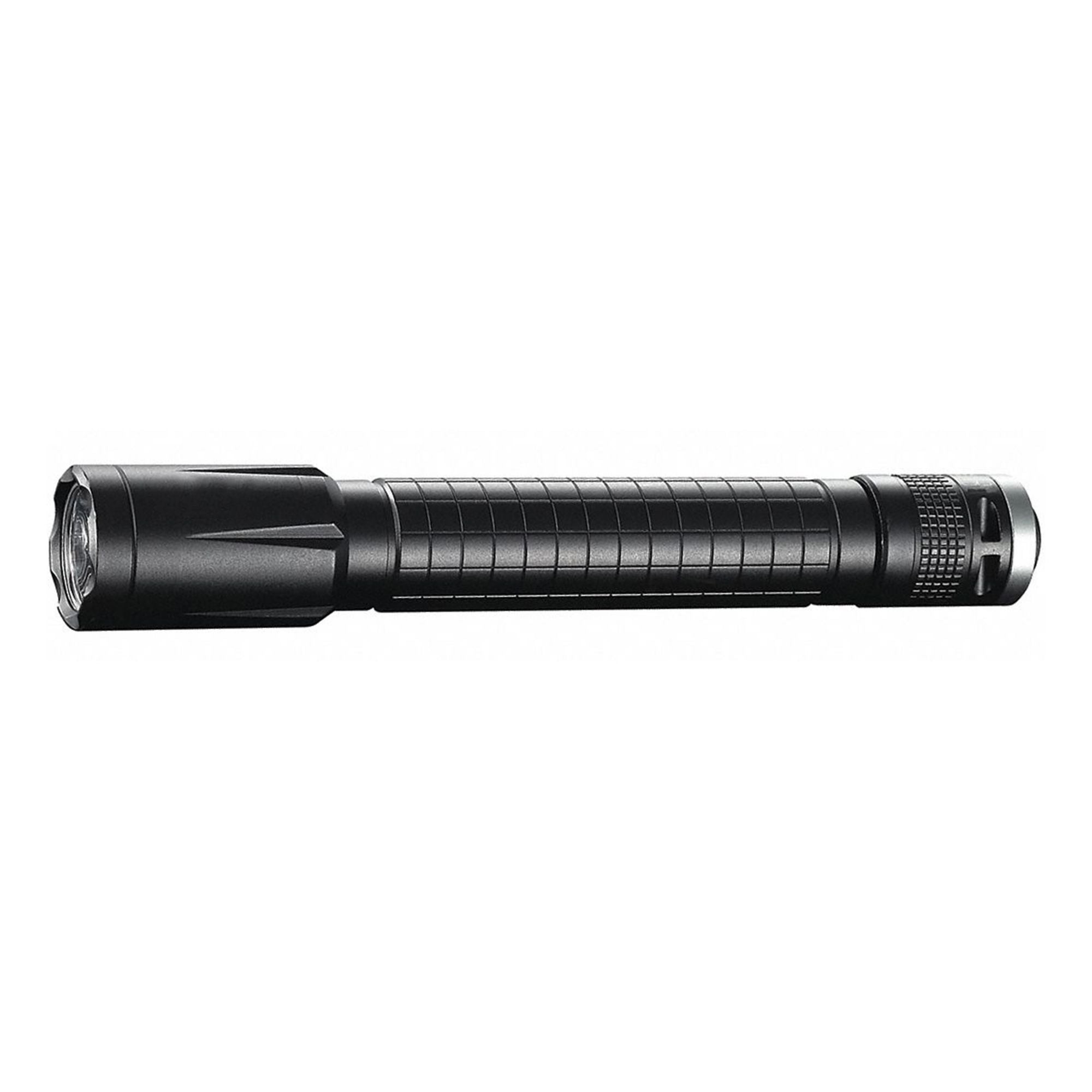 Handheld Flashlight Aluminum Black 300lm