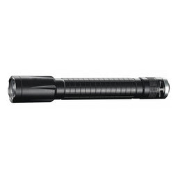Handheld Flashlight Aluminum Black 300lm