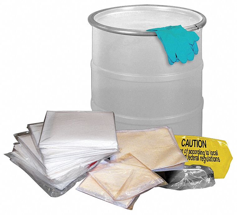 Spill Kit Chem/Hazmat White