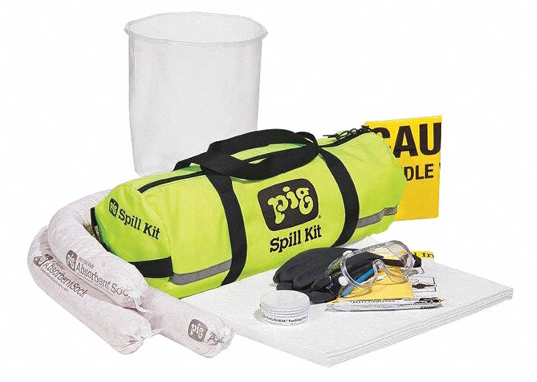 Spill Kit Oil-Based Liquids Yellow