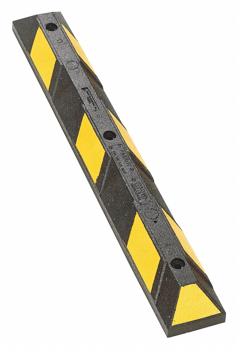 Car Stop Black/Yellow 48 L x 6 W