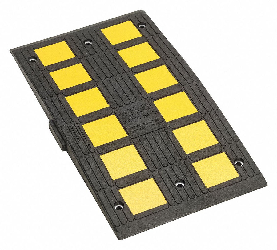 Speed Hump Black/Yellow 2.1 H x 19.5 W