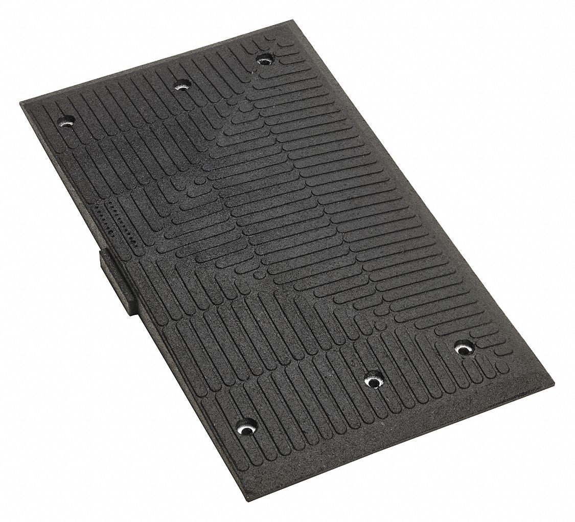 Speed Bump Male End Cap Black/Yellow