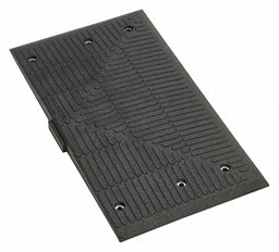 Speed Bump Male End Cap Black/Yellow