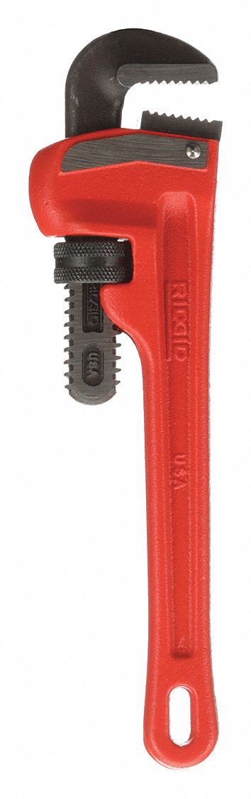 Pipe Wrench I-Beam Serrated 10