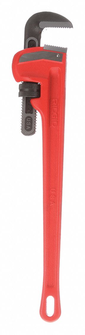 Pipe Wrench I-Beam Serrated 24