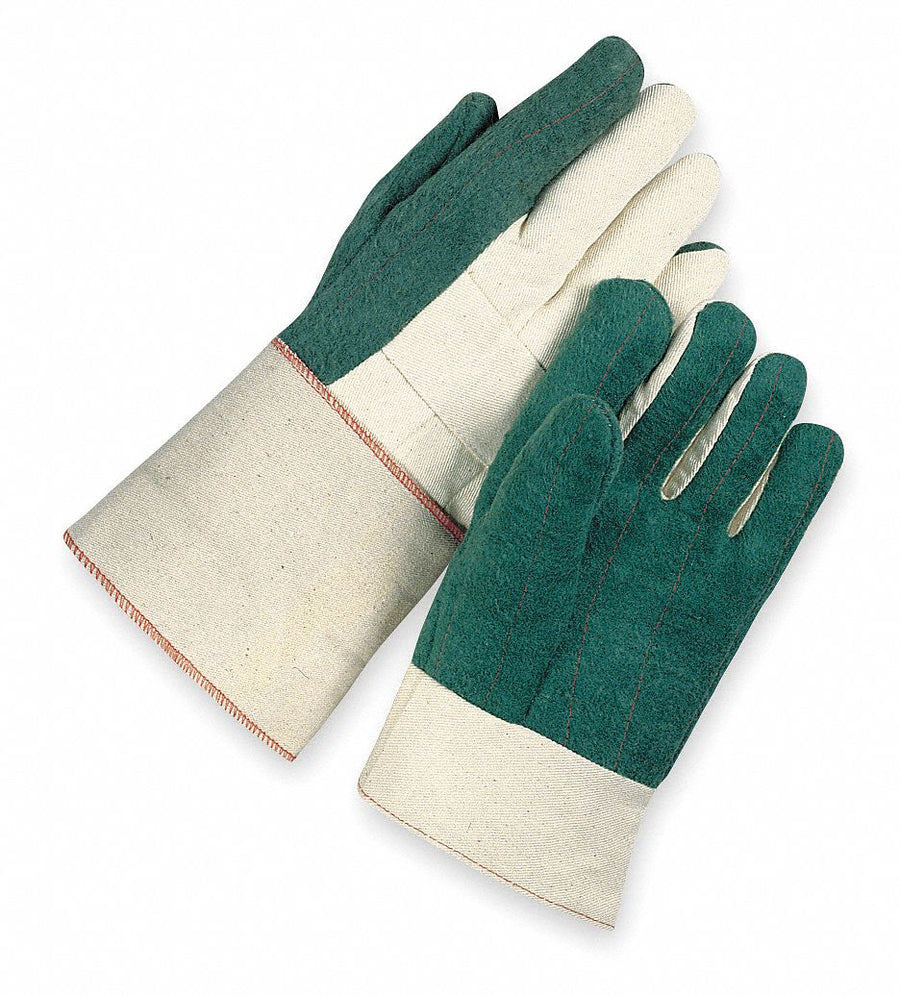 Heat Resistant Gloves Green L Cotton PR