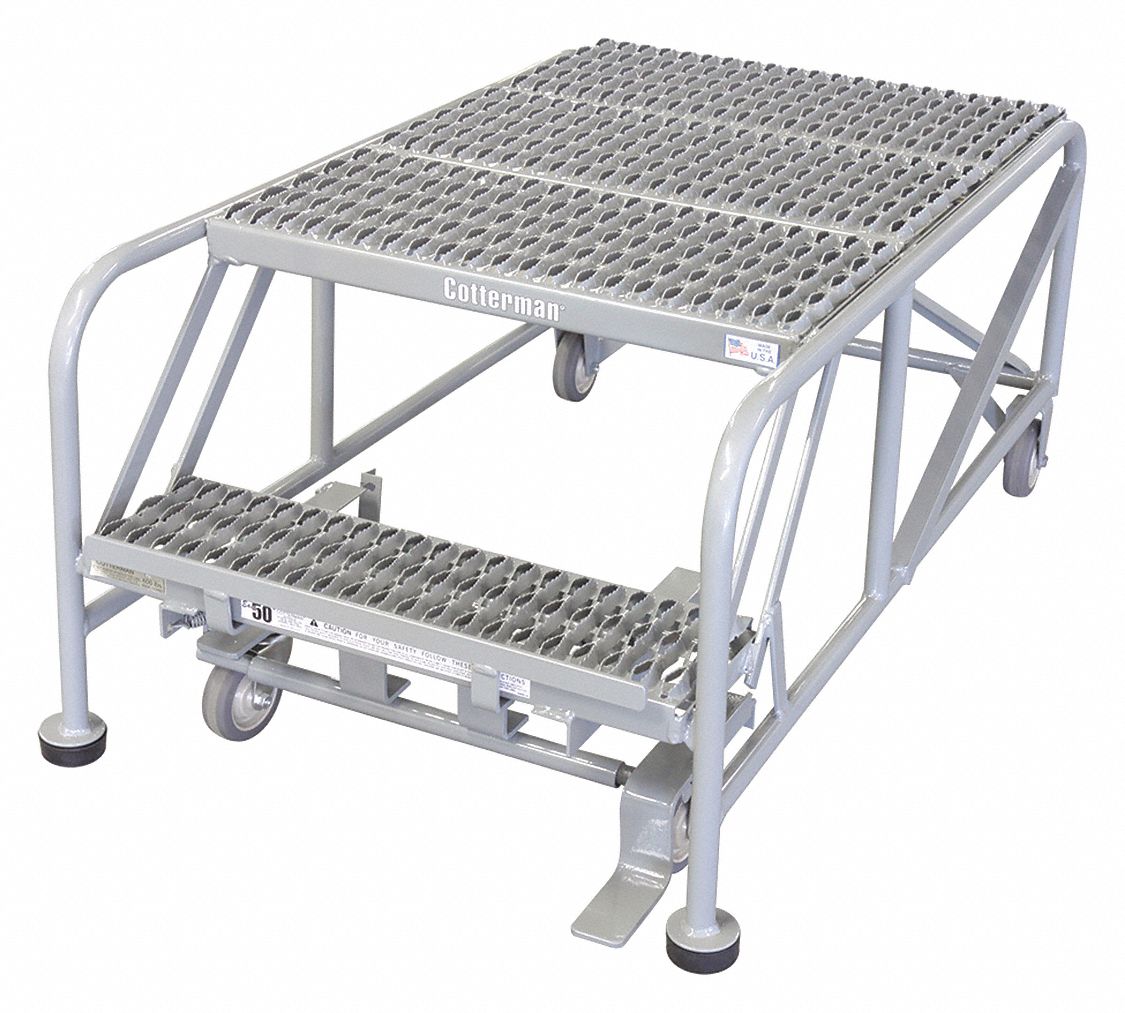 Rolling Work Platform Steel 20 in H