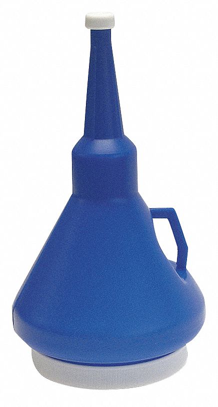 Capped Funnel 1-1/4 qt. 3/4 Dia Spout