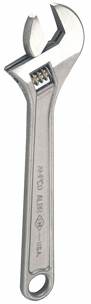 Adj. Wrench Aluminum Bronze Natural 12