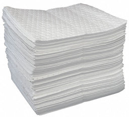 Absorb Pad Oil-Based Liquids White PK100
