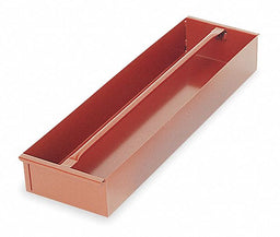 Brown Tote Tray 8 in x 28 3/16 in
