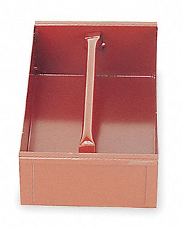 Brown Tote Tray 8 in x 15 3/16 in