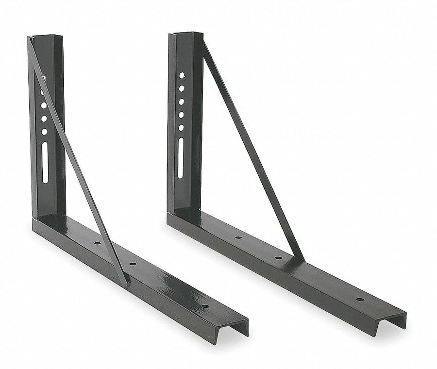 Mounting Bracket 18 in W Steel Black PR
