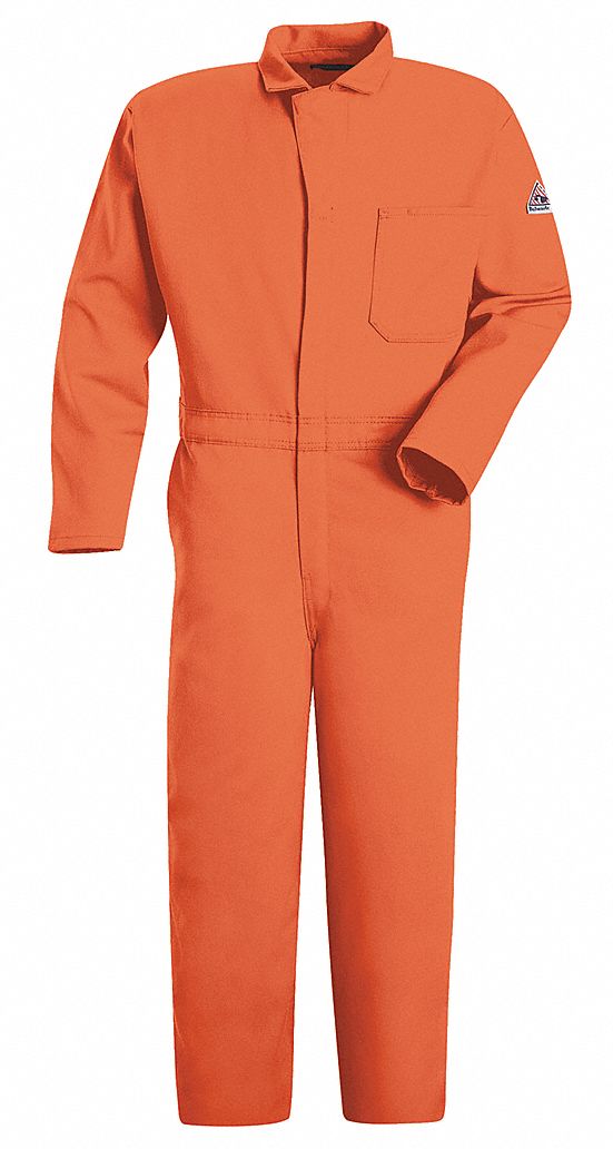 D1685 FR Contractor Coverall Orange L HRC2