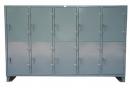 Lckr 2x5Lckr Drk Gry 78 x122 x24 Assm