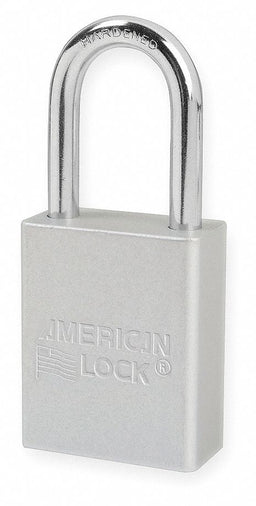 D1918 Lockout Padlock KD Silver 1-7/8 H