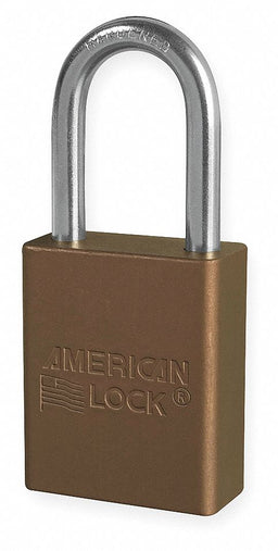 D1919 Lockout Padlock KA Brown 1-7/8 H