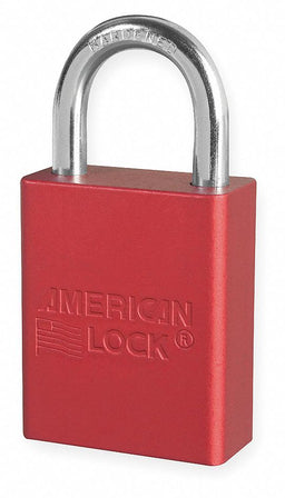 D1916 Lockout Padlock KD Red 1-7/8 H