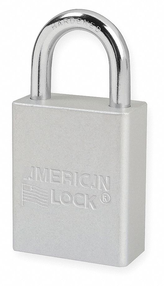 D1916 Lockout Padlock KD Silver 1-7/8 H
