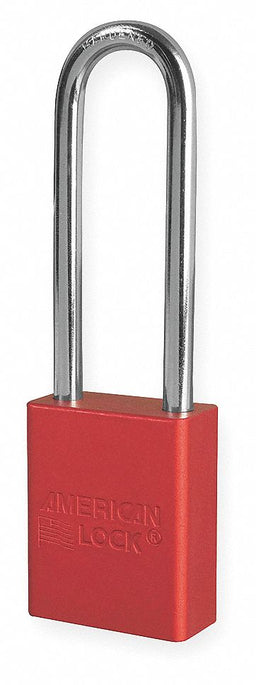 D8965 Lockout Padlock KA Red 1-7/8 H