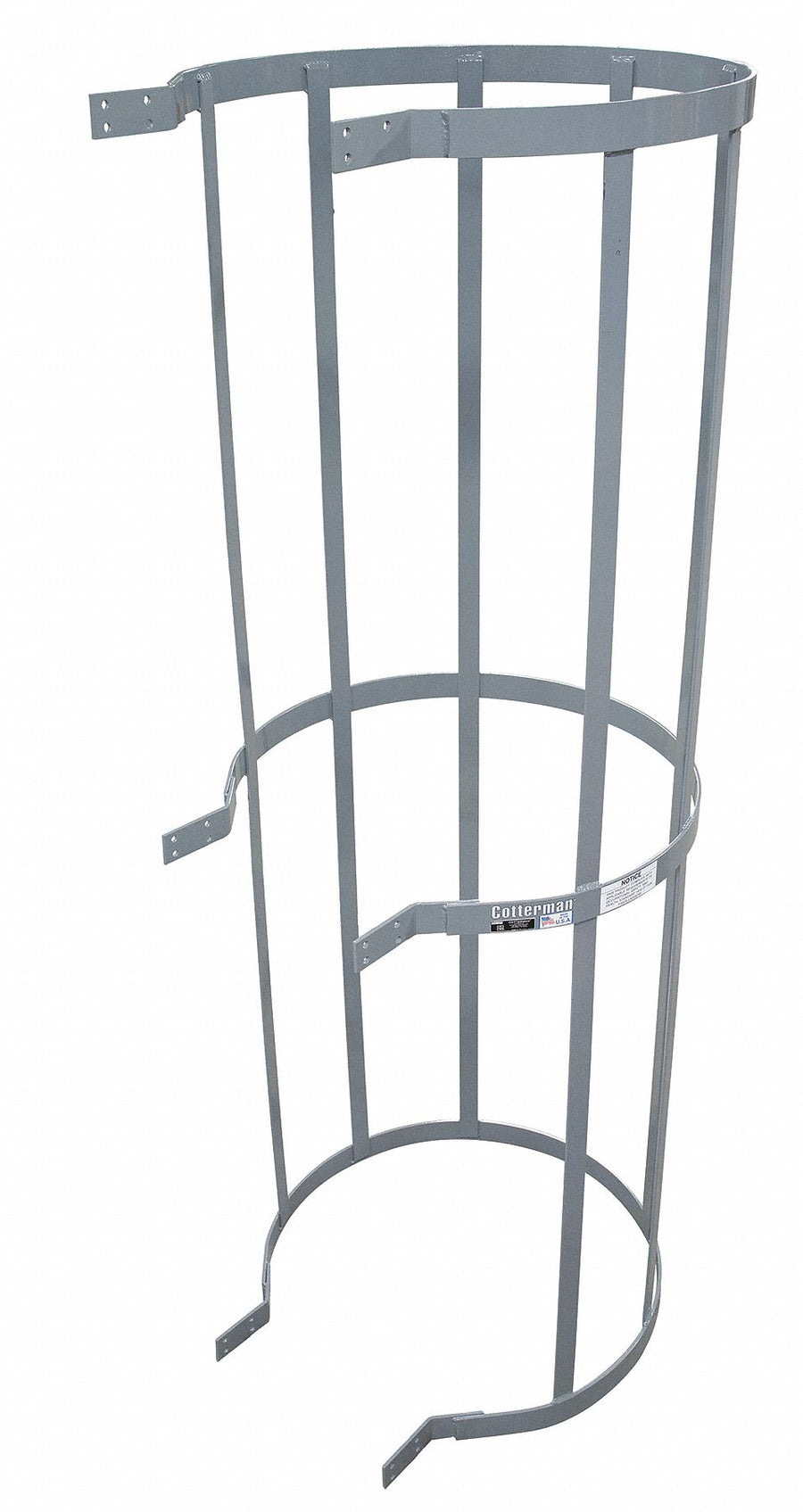 Safety Cage Gray Powder Coat Steel