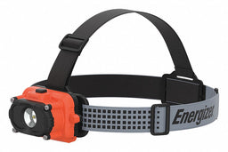 Headlamp Plastic Orange 130lm