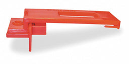 Connector Lockout Red 1/4In Shackle Dia.