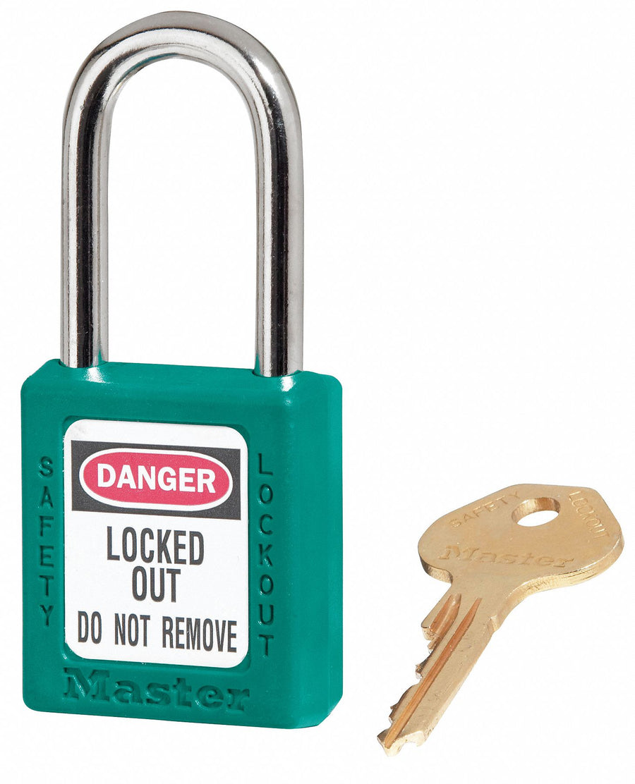 K7940 Lockout Padlock KD Teal 1-3/4 H
