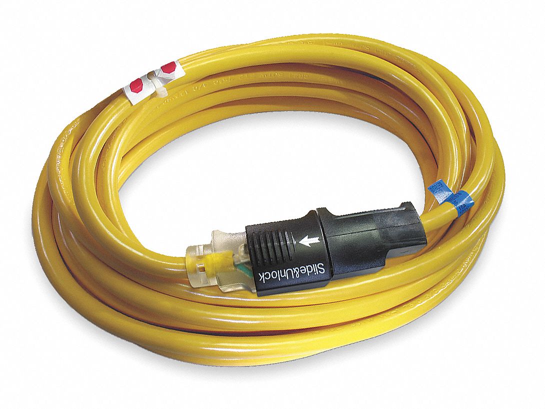 Ltd/Lock Ext Crd 45ft 14Ga 15A SJTOW Yel