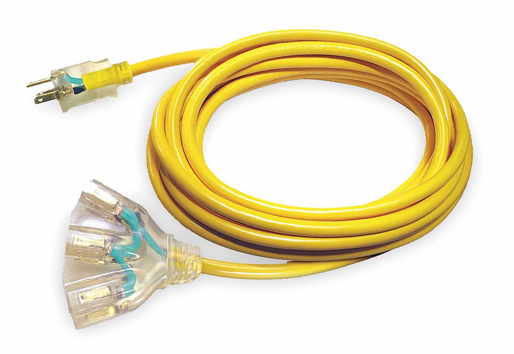 Ltd Ext Crd 100ft 12Ga 15A SJTOW Yel