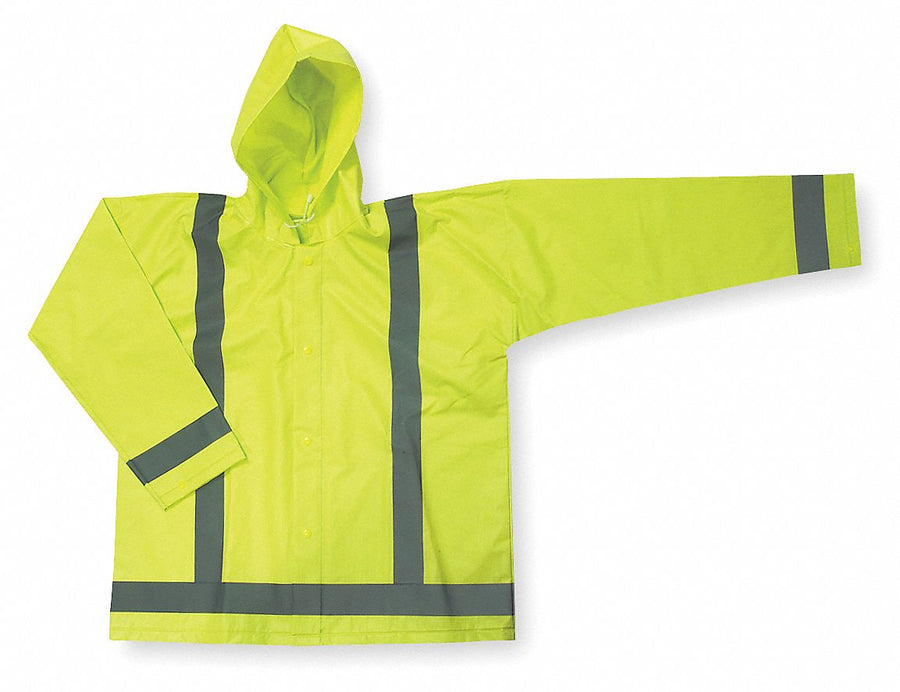 D2326 Rain Jacket Unrated Yellow/Green S