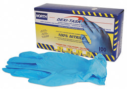 Disposable Gloves Nitrile 9 Blue PK100