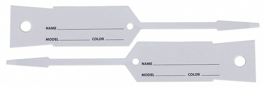 Key Tag Plastic PK1000
