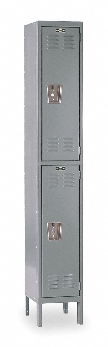 G7204 Lckr 2x1Lckr Drk Gry 78 x12 x18 UnAssm