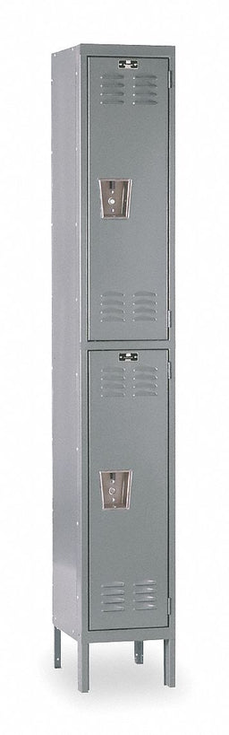 G7204 Lckr 2x1Lckr Drk Gry 78 x12 x18 UnAssm