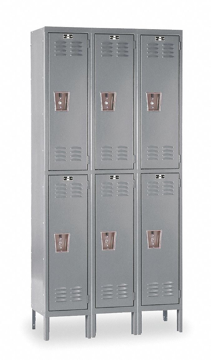 G3777 Lckr 2x3Lckr Drk Gry 78 x45 x18 UnAssm