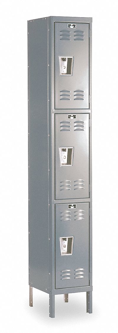 G7212 Lckr 3x1Lckr Drk Gry 78 x12 x12 UnAssm
