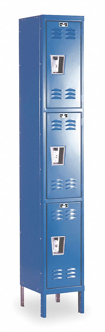 G7213 Lckr 3x1Lckr Mrn Bl 78 x12 x12 Assm