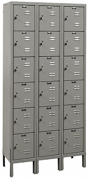 E1567 Lckr 6x3Lckr Dark Gray 78 x36 x18 Assm