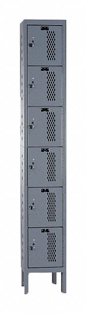 Lckr 6x1Lckr DrkGray 78 x12 x12 UnAssm