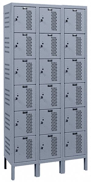 Lckr 6x3Lckr DrkGray 78 x36 x12 UnAssm