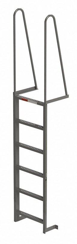 Walk-Thru Dock Ladder 6 Steps 66 In