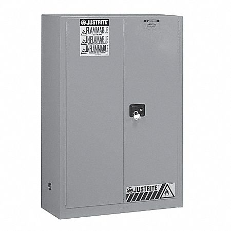 Flammable Safety Cabinet 45 gal Gray