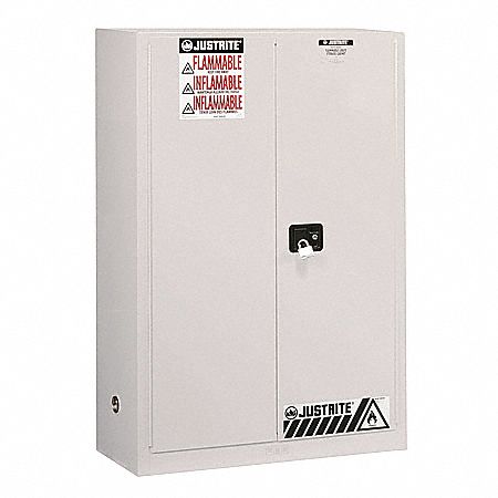 E4577 Flammable Safety Cabinet 60 gal White