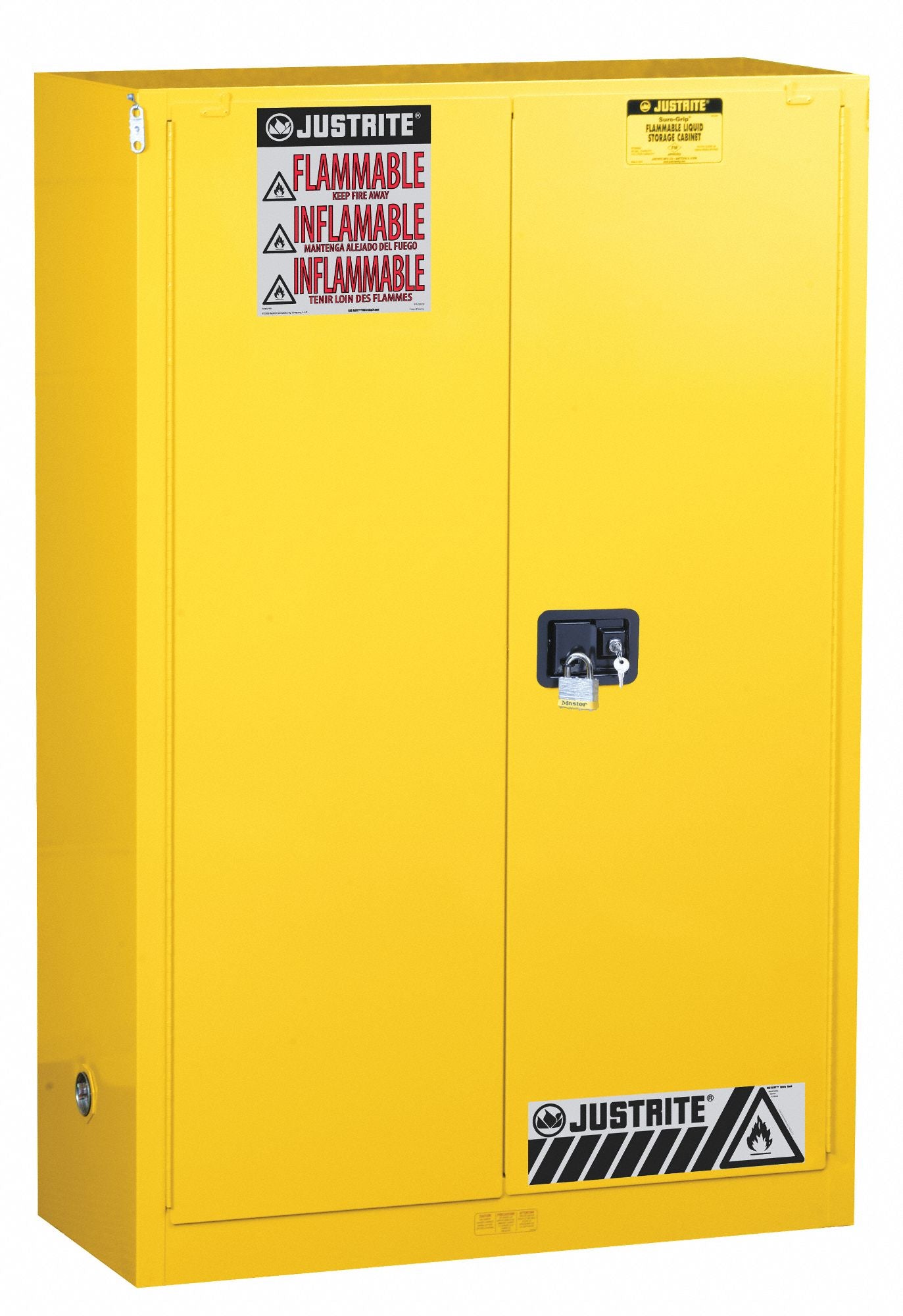 Flammable Safety Cabinet 90 gal Yellow