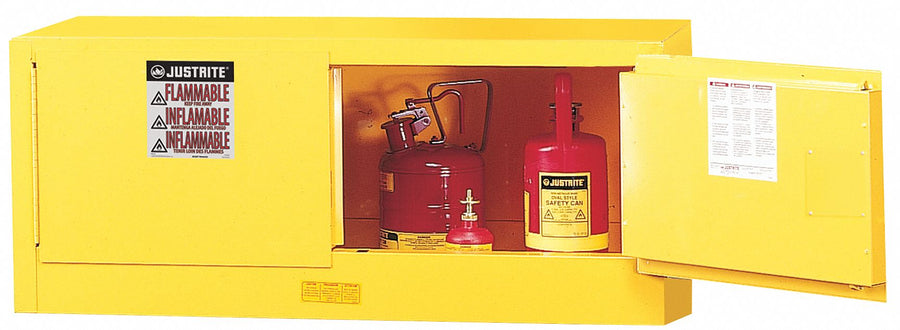 Flammable Safety Cabinet 12 gal Yellow